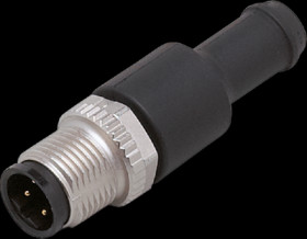 Terminating resistor, M12, 4 pole, straight, E12315