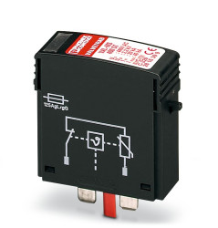 Element tłumiący przepięcia 385 V AC na szynę DIN Phoenix Contact Wtyk z zabezpieczeniem 40kA