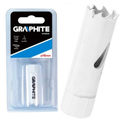 Otwornica Bimetalowa 16mm do stali, drewna, tworzywa itp. GRAPHITE 57H900