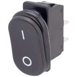 Marquardt 1838.3901 Rocker Switch SPDT On-Off-On 250V AC 16 (4)A