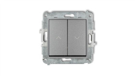 Icon Mechanizm Łącznika Zwiernego Żaluzjowego Srebrny Metalik 7Iwp-8