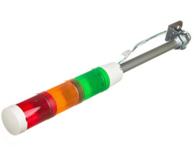 Kolumna świetlna czerwona/pomarańczowa/zielona 24V AC/DC światło ciągłe XVMB1RAGS