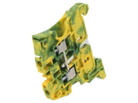 Złączka szynowa SNK 0,2÷4mm2 tory 1 zaciski 2 żółto-zielony 1SNK505150R0000 ZS4-PE