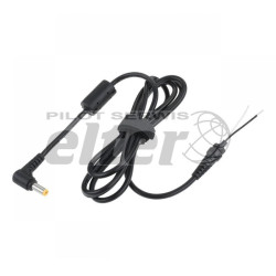 Wtyk zas. 5,5/2,5 (18.5V/3.8A) kÄ…towy z kablem