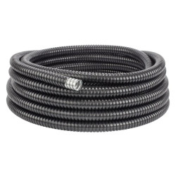 Rura karbowana peszel metalowy Anaconda Multitite 16/13mm 1250N UV w powłoce PVC IP67 czarna /10m/
