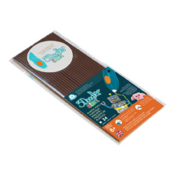 Filament 3Doodler Start+ 2,5mm - 24 sztuki - Coco Brown
