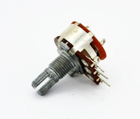 100K-B potencjometr obrotowy liniowy z wyłącznikiem