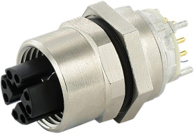 Złącze wielostykowe przemysłowe 8-pinowe M12 Montaż tylny Gniazdo Murrelektronik Limited