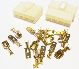 Łącznik konektorowy x8 kompletny (wtyk-gniazdo)