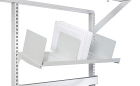 Akcesorium stołu warsztatowego, typ: Przegroda stalowa, do użytku z: Półki szaf przemysłowych, szer.: 1mm,