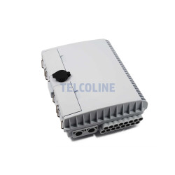 Mufa światłowodowa GFP-16G-C, 2 wejścia, 16 wyjść, szara