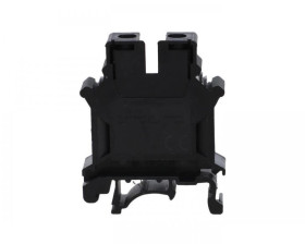 Złączka szynowa 1-torowa ZJU2-16/BK czarna R34RR-07010000645