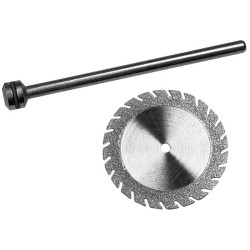 Donau 1647 Diamond Cutting Disc Ø22mm for Metal Glass Epoxide 1pc