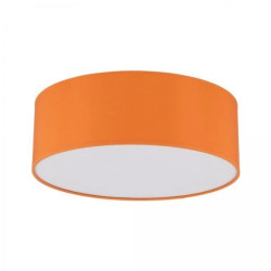 Plafon NICOLA ORANGE, klosz tkanina Ø38 cm na cztery żarówki E27 10153 TK Lighting