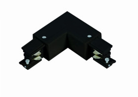 Łącznik L 3F lewy czarny do szynoprzewodów LP-552/3F Light Prestige