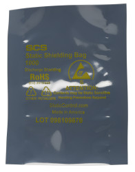 Torba antystatyczna szerokość 51mm Otwarta góra długość 102mm Torba z osłoną antystatyczną typ: Worek