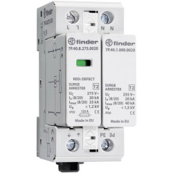 Finder 7P.42.8.275.1020 Surge arrester type 2 replaceable modules