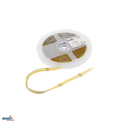TAŚMA LED PREMIUM 24V DC COB 2400LED/5M 10W/1m IP20 3LATA GW. BIAŁA CIEPŁA D87-LS-COB-2400-IP20-AWW-24V