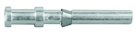 Receptacle, 2.5 mm², AWG 14, crimp connection, silver-plated, T2020002025-000