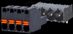 SP06506VBNC Spring-loaded terminal block, plug-in, 6-pin, RM 5.00