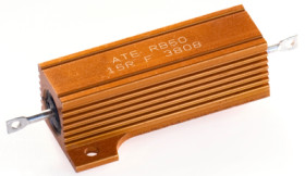 Wirewound resistor, 4.7 Ω, 50 W, ±5 %, RB50/7-4R7J