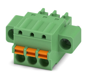 Złącze PCB 3 -pinowe raster 3.81mm Montaż na panelu Żeński Phoenix Contact