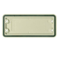 Weidmüller ABD-5-GR 1664370000 Złącza przemysłowe, Akcesoria, Płytka osłonowa, Wielkość konstrukcyjna: 5, tworzywo sztuc