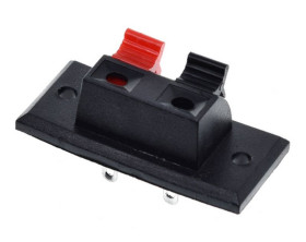 TERMINAL ZACISK GŁOŚNIKOWY 2-STYKOWY 1-RZĘDOWY (2 SZTUKI) (ZLGN-2)