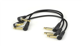Klotz Zestaw 3X Kabel Złączka Do Efektów Gitarowych Jack 6,3Mm Mono (Wtyk...