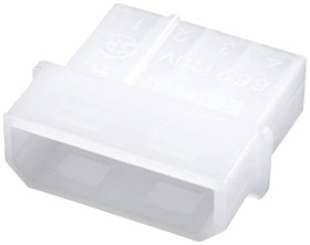 econ connect Obudowa złącza pin męskiego na kabel Ilość pinów 4 Wymiary siatki: 5.08 mm FK05G 1 szt. towar pakowany luze