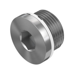 Zaślepka, seria: Zaślepka B, Galvanised Steel, 3/4 in Male