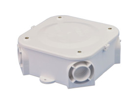 Puszka hermetyczna natynkowa POI-28 pusta IP20 A.0011 PAWBOL