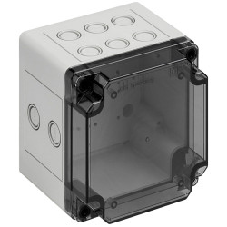 Spelsberg 59121001 LQ-t Enclosure plastic IP65 grey transparent lid