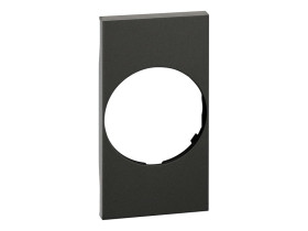 LIVING NOW Plakietka gniazda 2P+Z schuko - 2 moduły - czarna KG04 LEGRAND