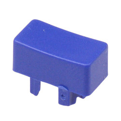 1P30 MEC Blue Concave Rectangle Cap for use with 3F Multimec