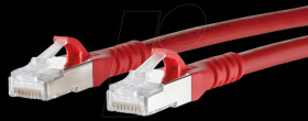1308452066-E Patch cord RJ45 Cat.6A AWG26 S/FTP LSHF 2.0 m red