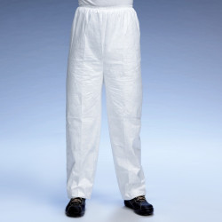 Tyvek Trousers Elasticated Waist No Pock
