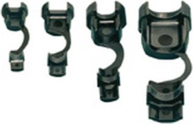 Strain relief grommet for round cable, 3 to 4.5 mm, PA, black, 01310012010
