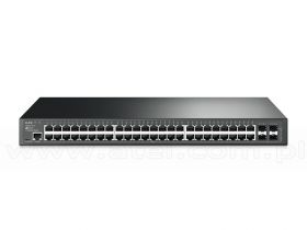 TP-Link TL-SG3452, Switch zarządzalny, 48x 10/100/1000 RJ-45, 4x slot SFP, 19"