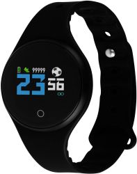 X-WATCH EuroChamp Smartwatch 24 mm czarny, czerwony, złoty