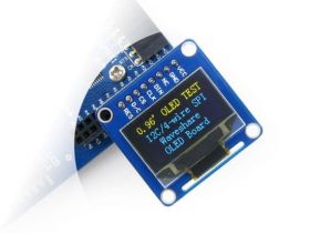 Wyświetlacz OLED 0.96" SPI/I2C