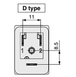 Złącze DIN SMC Łącze DIN V200