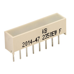 Kingbright KB-2350EW 5mm Red 4 LED Light Bar