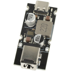 Moduł szybkiego ładowania CKCS PD65W z USB C – standard QC4.0/3.0 DC 2,1/5,5