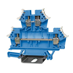 Blok zacisków przelotowych RS PRO poziomy: 2Zacisk klatkowy 32A 1000 V