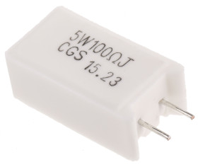 Rezystor 100Ω 5W ±5% ±300ppm/°C drutowy TE Connectivity
