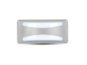 VT-8058 12W Lampa ścienna LED barwa: 6400K obudowa: szara 8247 V-TAC