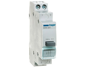 Przełącznik przyciskowy modułowy 2R 16A SVN341