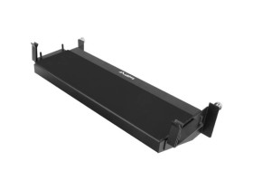 Półka montażowa do zarabiania patch paneli 19 3U czarna LANBERG PM-PP01-B