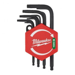 Zestaw kompaktowych kluczy imbusowych Torx 9 szt. MILWAUKEE